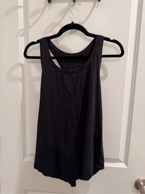 lululemon athletica Black Racerback Tank Top